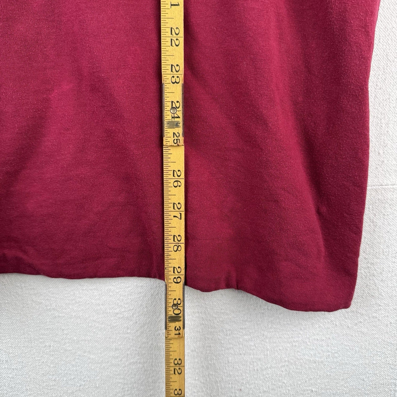 Vintage Polo Ralph Lauren Double Layer T-shirt Men Large Red/Blue Short Sleeve