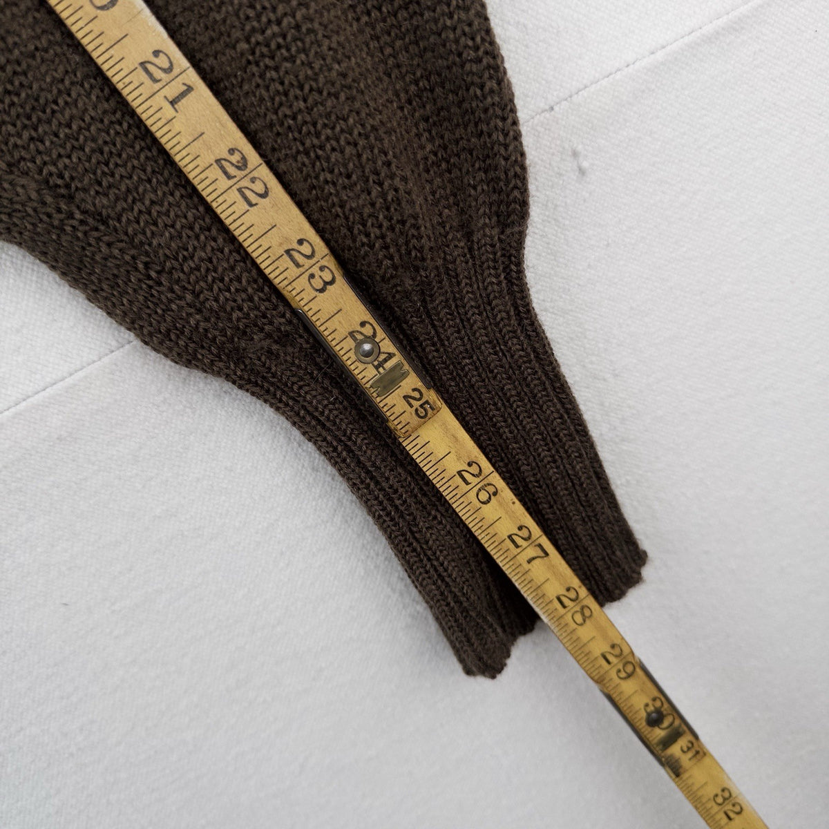 80’s Vtg US Army Military Wool Sweater OD 3721 Men’s M (38-40) Brown Long Sleeve