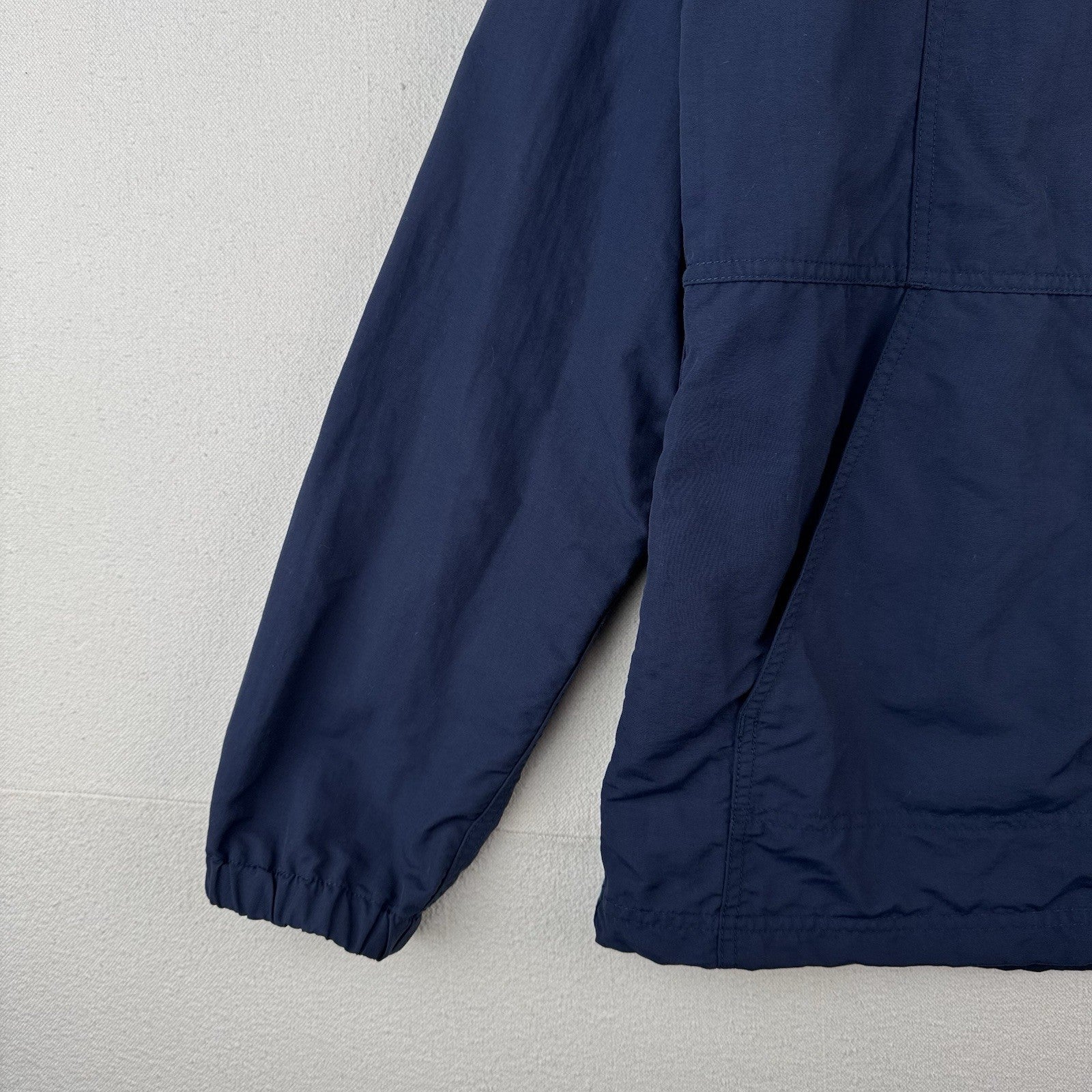 LL Bean Men's Mountain Classic Full Zip Hooded Men’s M Jacket Nautical Navy Blue