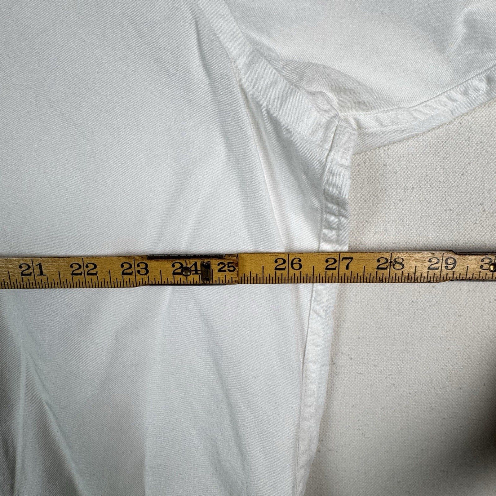 Vtg Polo Ralph Lauren Postboy Shirt Men’s XL White Cotton Band Collar Old Money