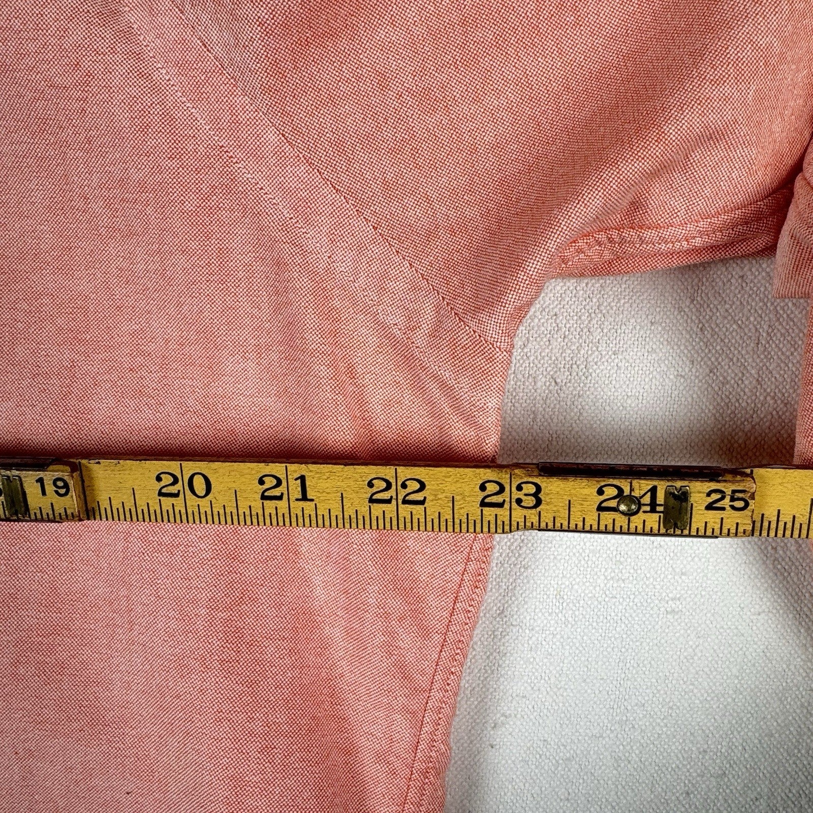 Ralph Lauren Long Sleeve Men’s Large Button Down Shirt Peach