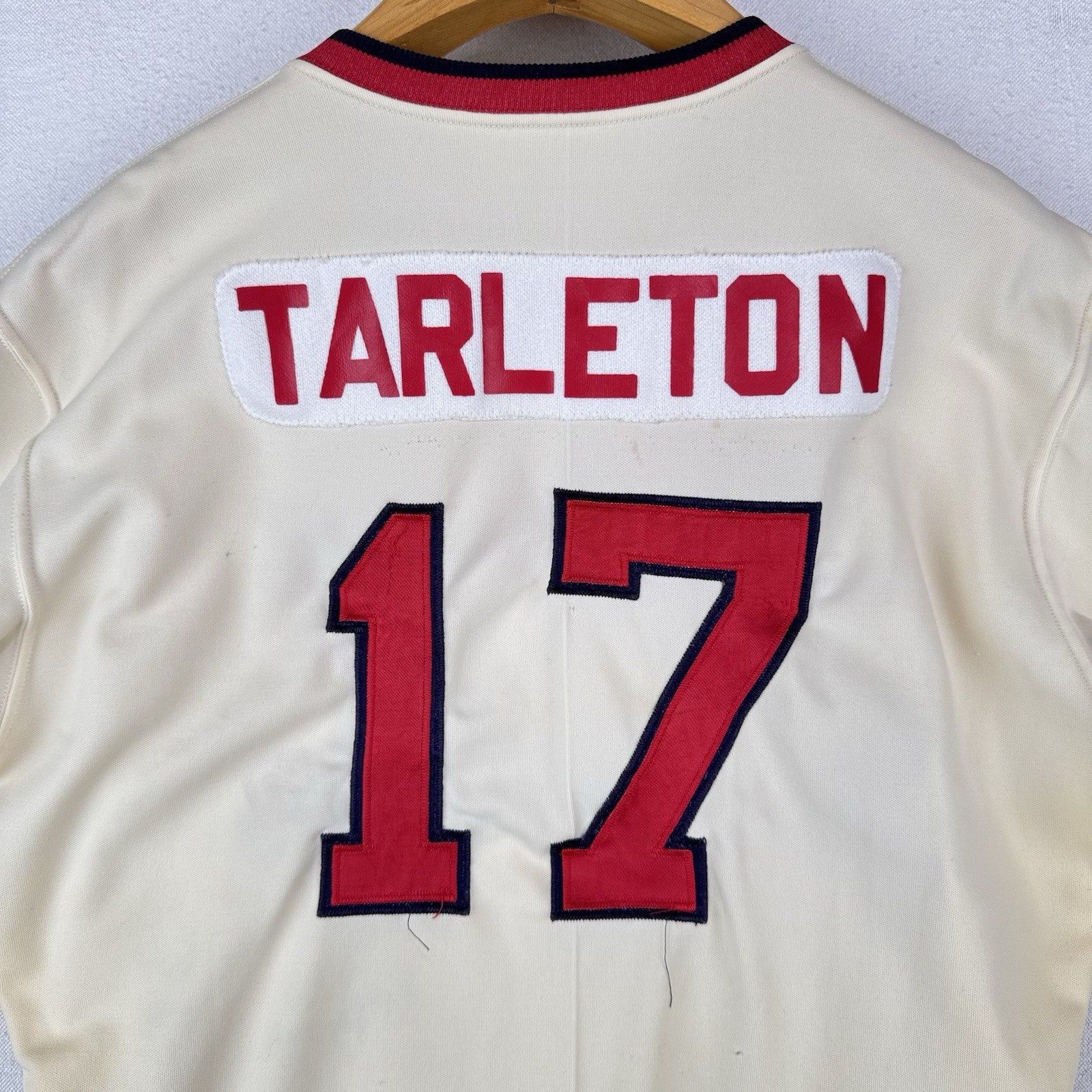 70’s Vtg Dewey Lowman American Legion Baseball Jersey Men’s L 42 Made USA *Read