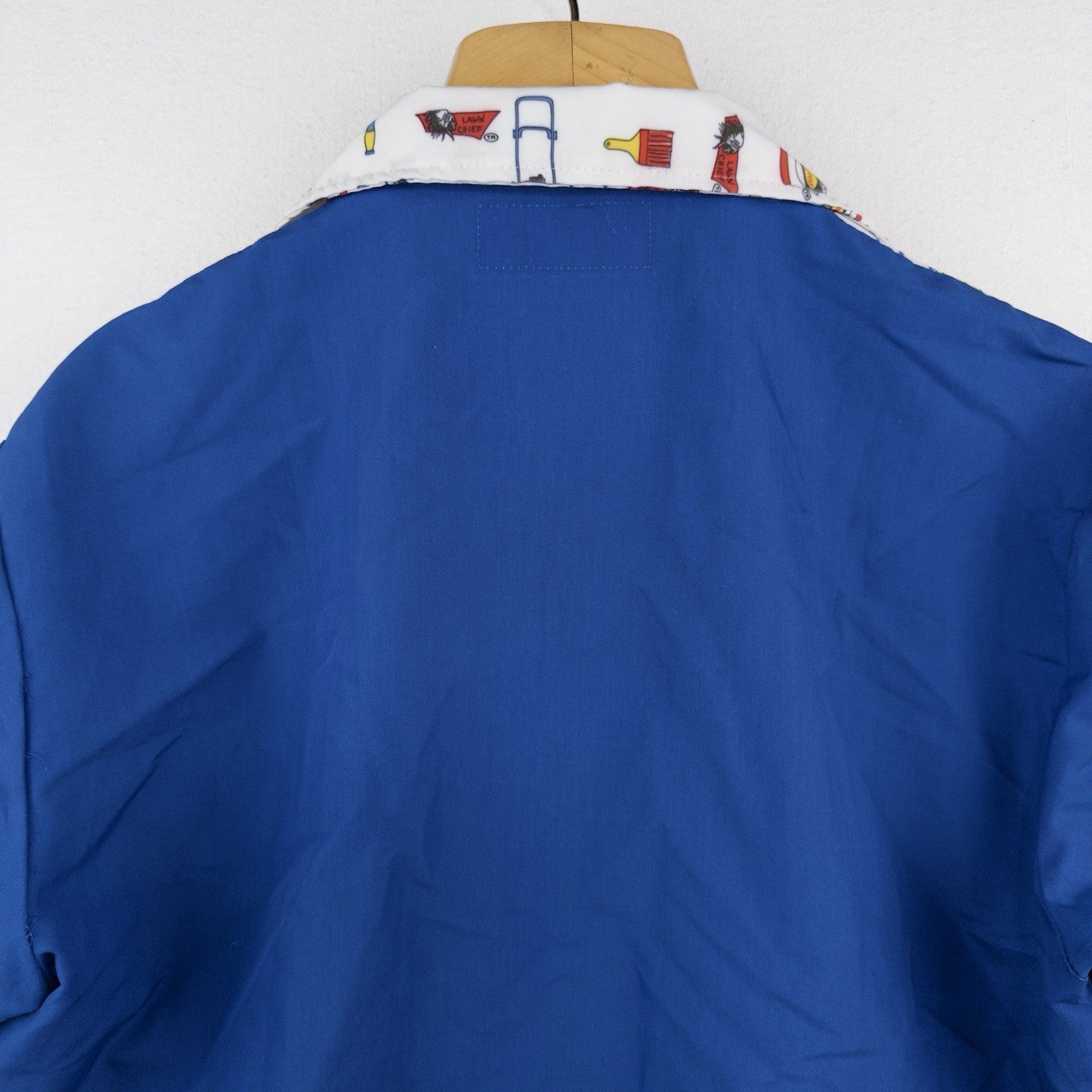 80’s Vtg True Value Graphic Employee Uniform Shirt Size Large Hardware Store
