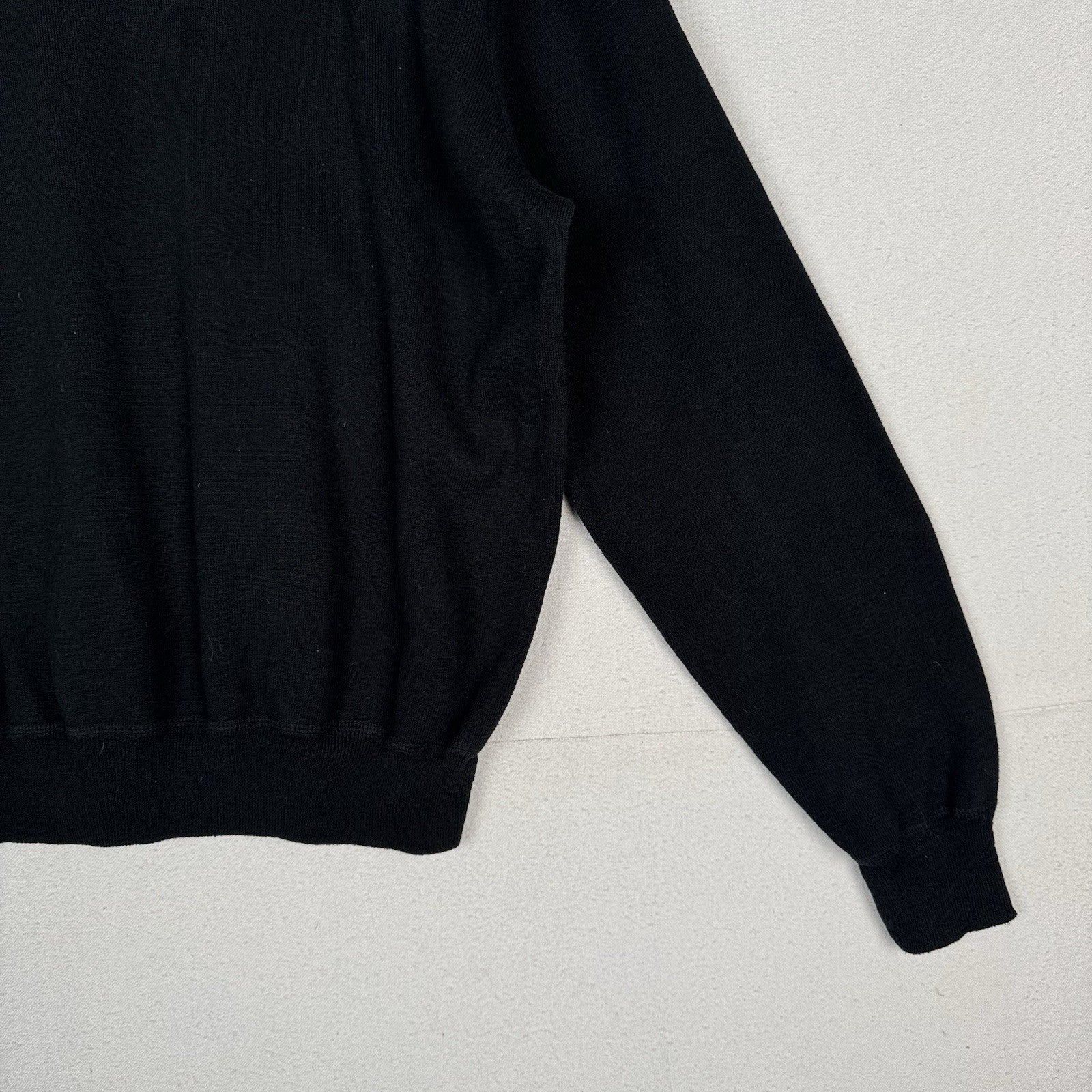 Vintage Polo By Ralph Lauren Men’s Crewneck Sweater Pullover XL XLarge Black