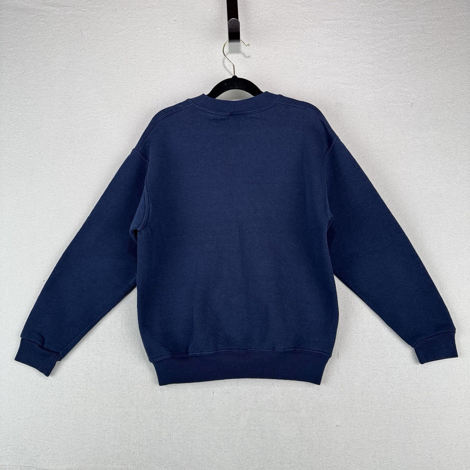 90’s Vtg Russell Youth Small (16x21) Crewneck Sweatshirt Blue Blank