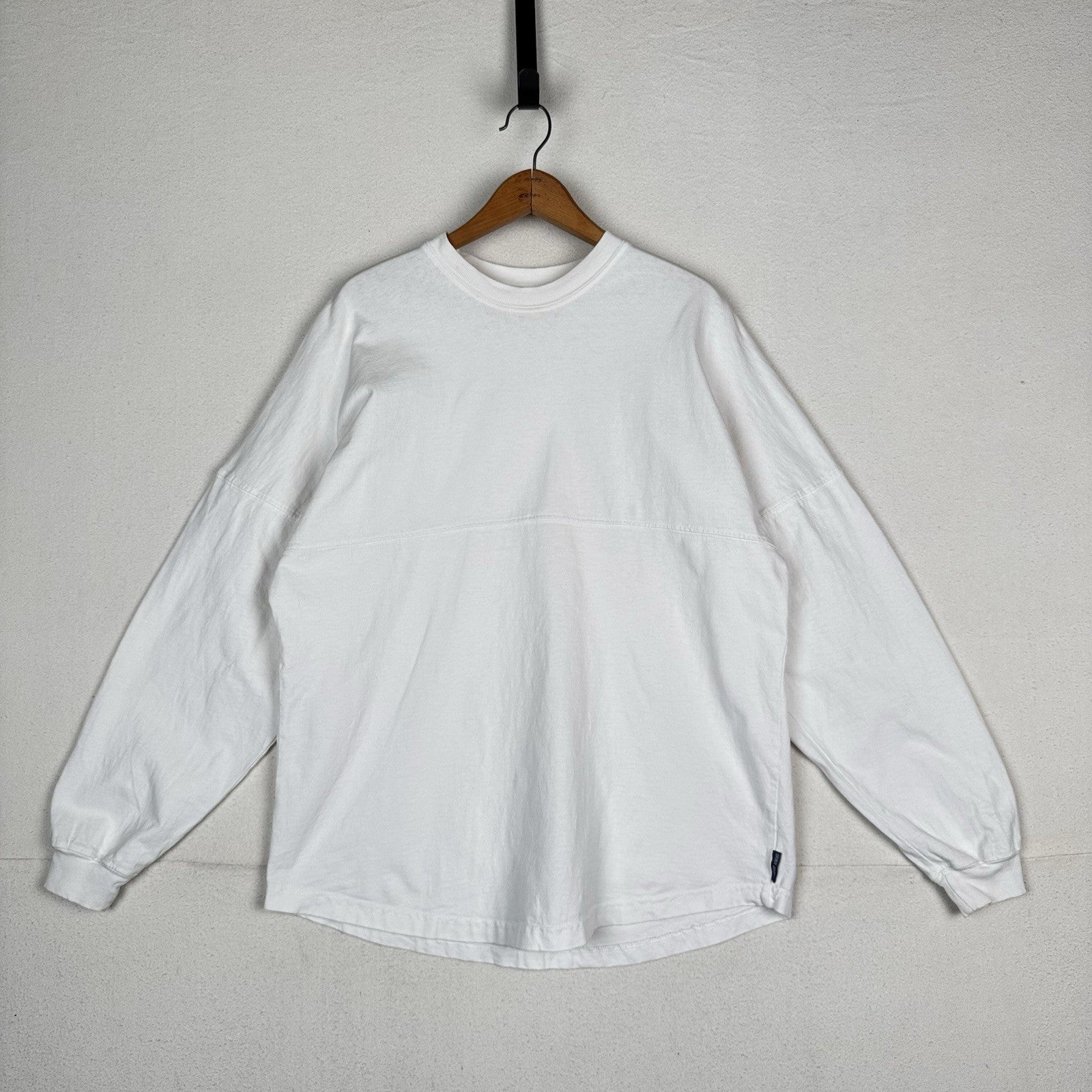 Nantucket Spirit Jersey Shirt Women’s Medium White Long Sleeve Cape Cod Made USA