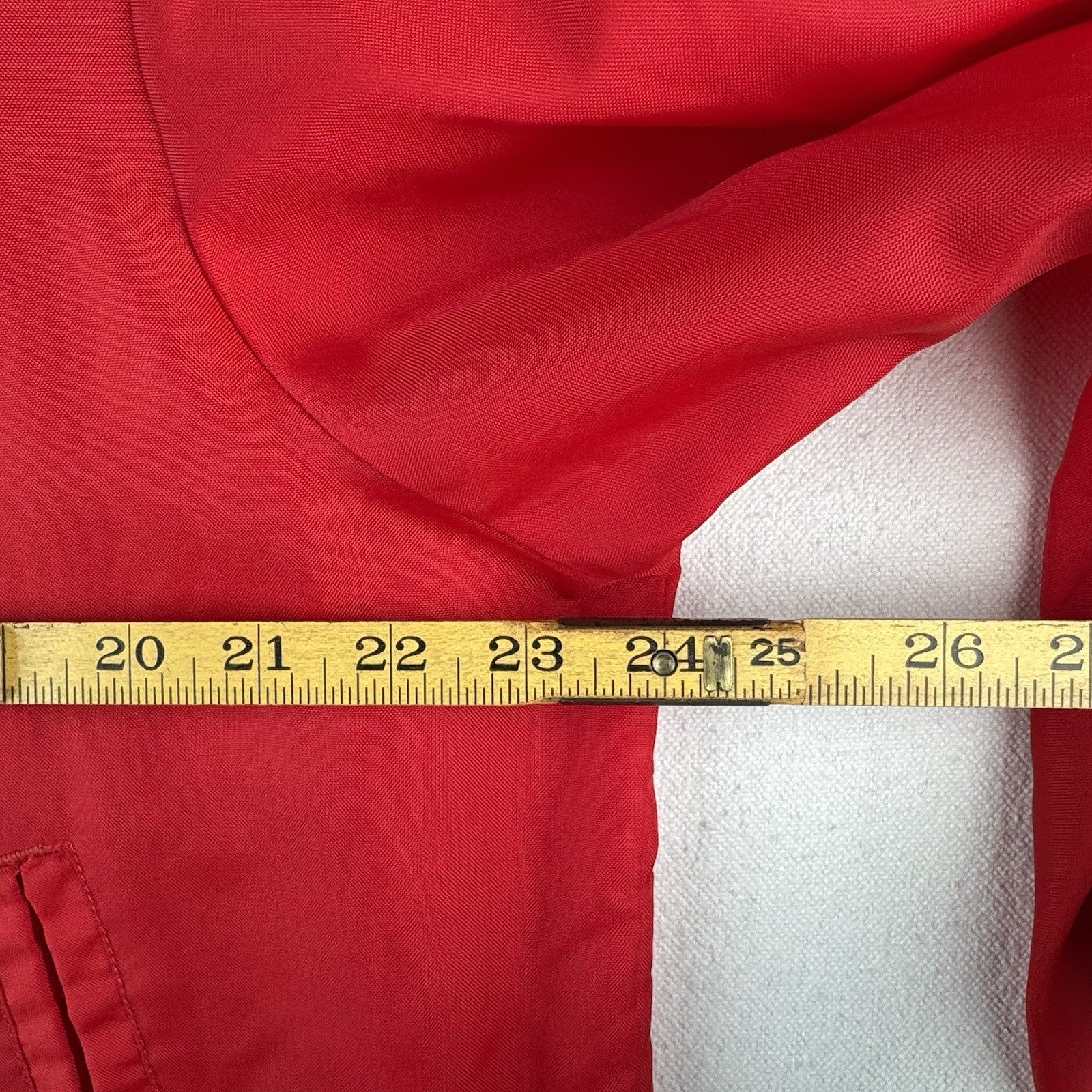 80’s Vintage CatTrackers 4WD Club Coach Light Jacket Red Men’s Large