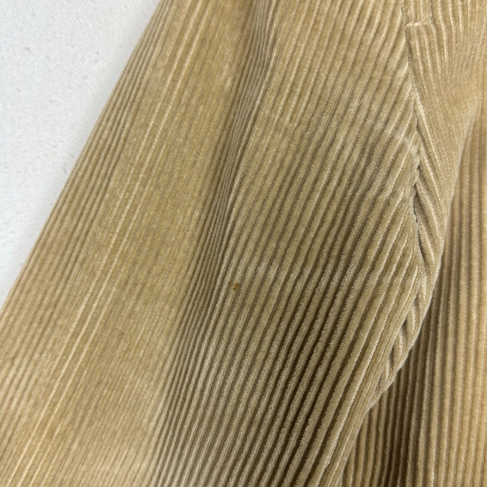 Gap Coat Jacket Womens S Double Breasted Corduroy Tan Beige