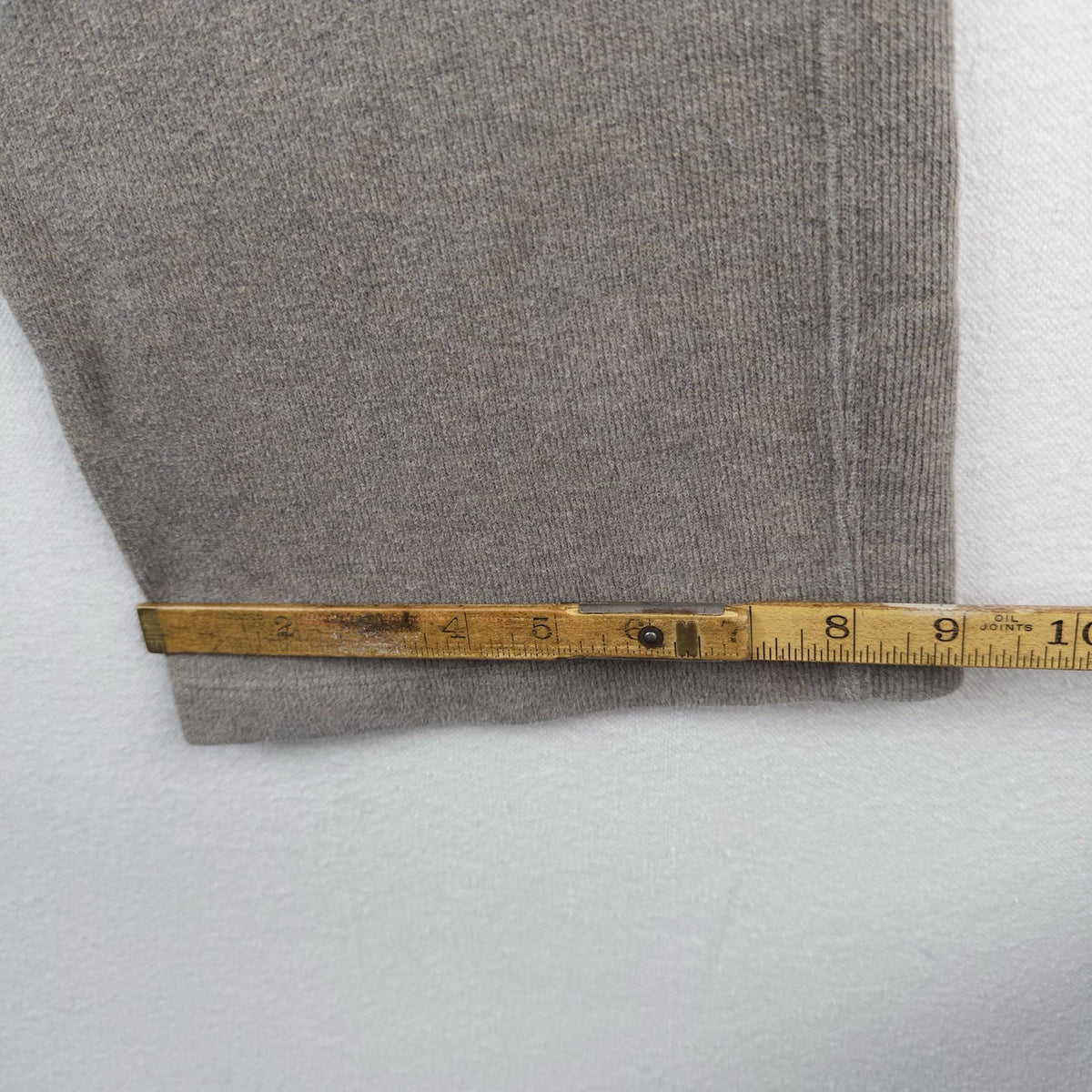 Polo Ralph Lauren Men’s L Fleece Lounge Sweatpants Heather Tan Straight Leg 9”
