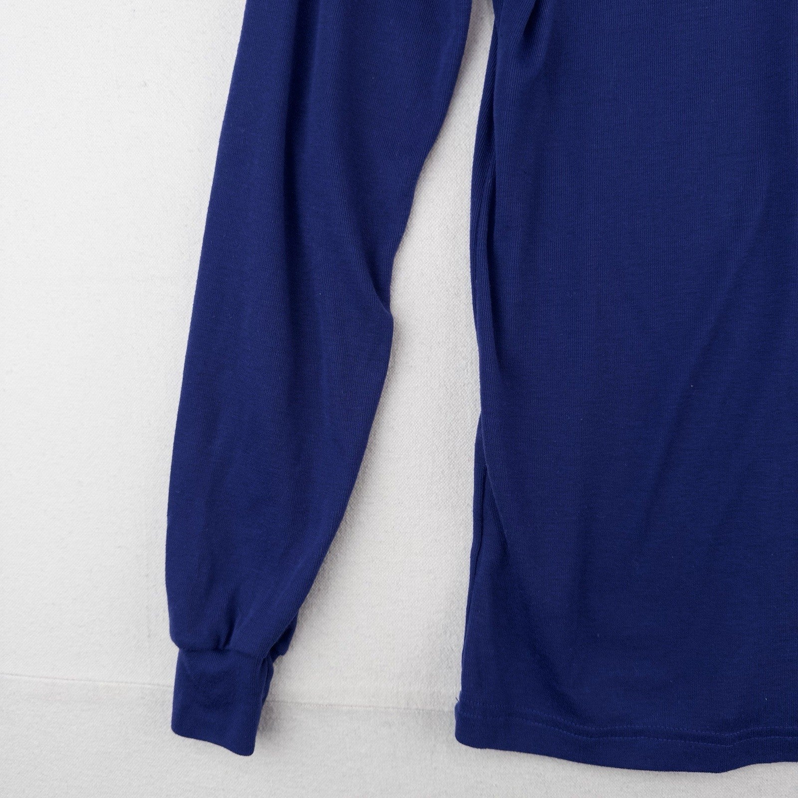 70’s Vtg Patagonia Capilene Shirt Men’s Medium Blue Long Sleeve Thin Made In USA