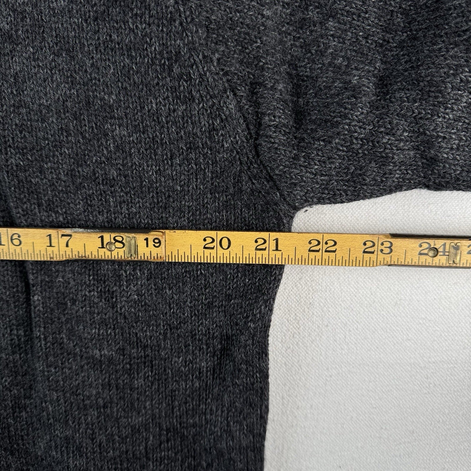 90’s Vtg Polo Ralph Lauren Roll Neck Wool Knit Sweater Mens XL Gray