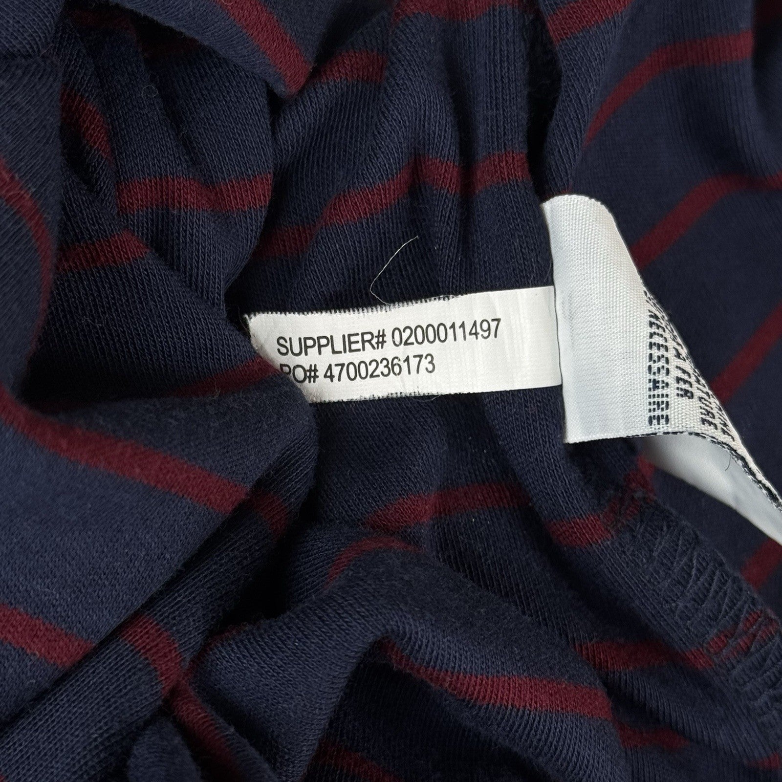 Polo Ralph Lauren Soft Touch Blue Red Striped Polo Shirt Mens Medium *read