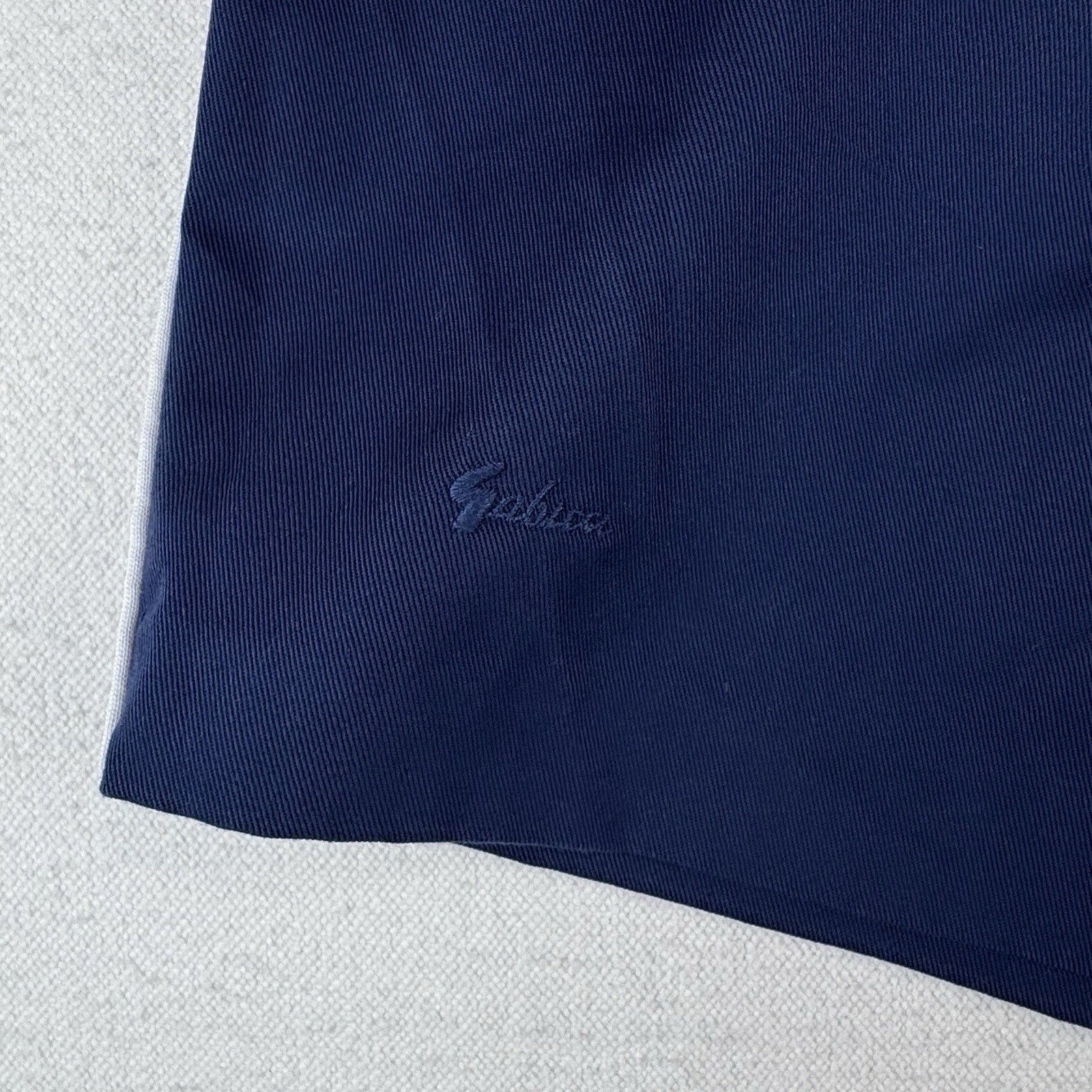 80’s Vintage Gabicci Men’s 40 Navy Blue Chino Shorts 4”