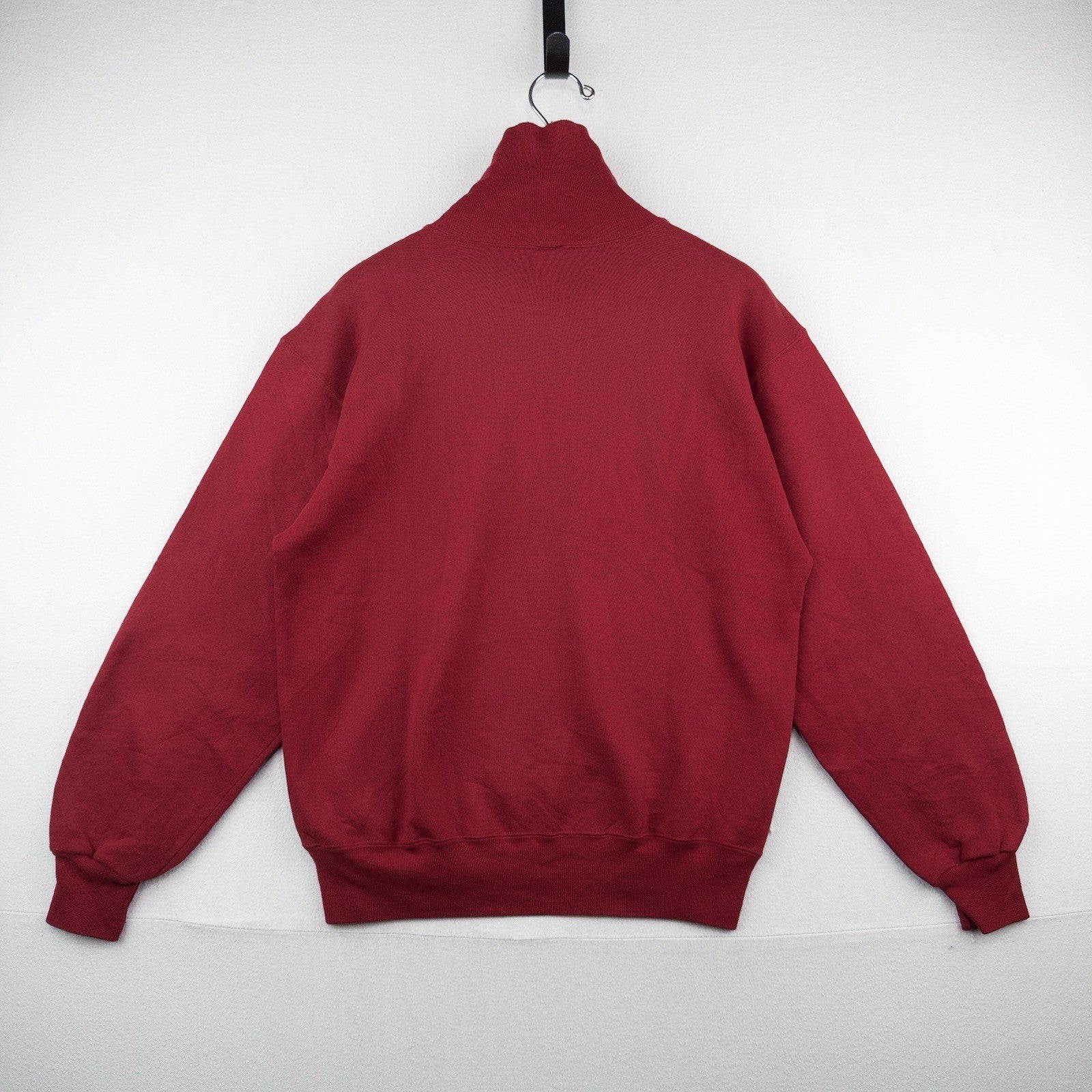 90’s Vtg Russell Athletic USA Made Turtle Neck Sweatshirt Men’s M Red