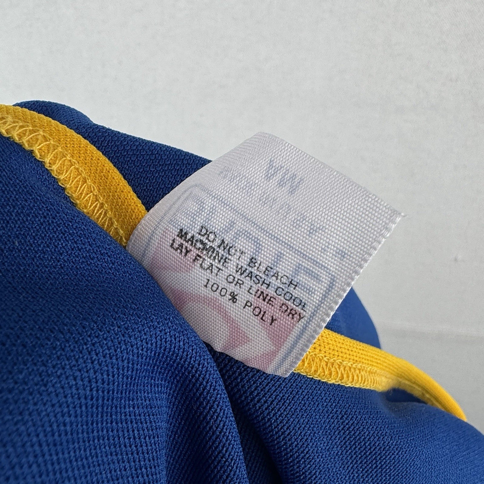 80’s Vintage Brute Wrestling Singlet Adult Medium Blue Gold Made In USA
