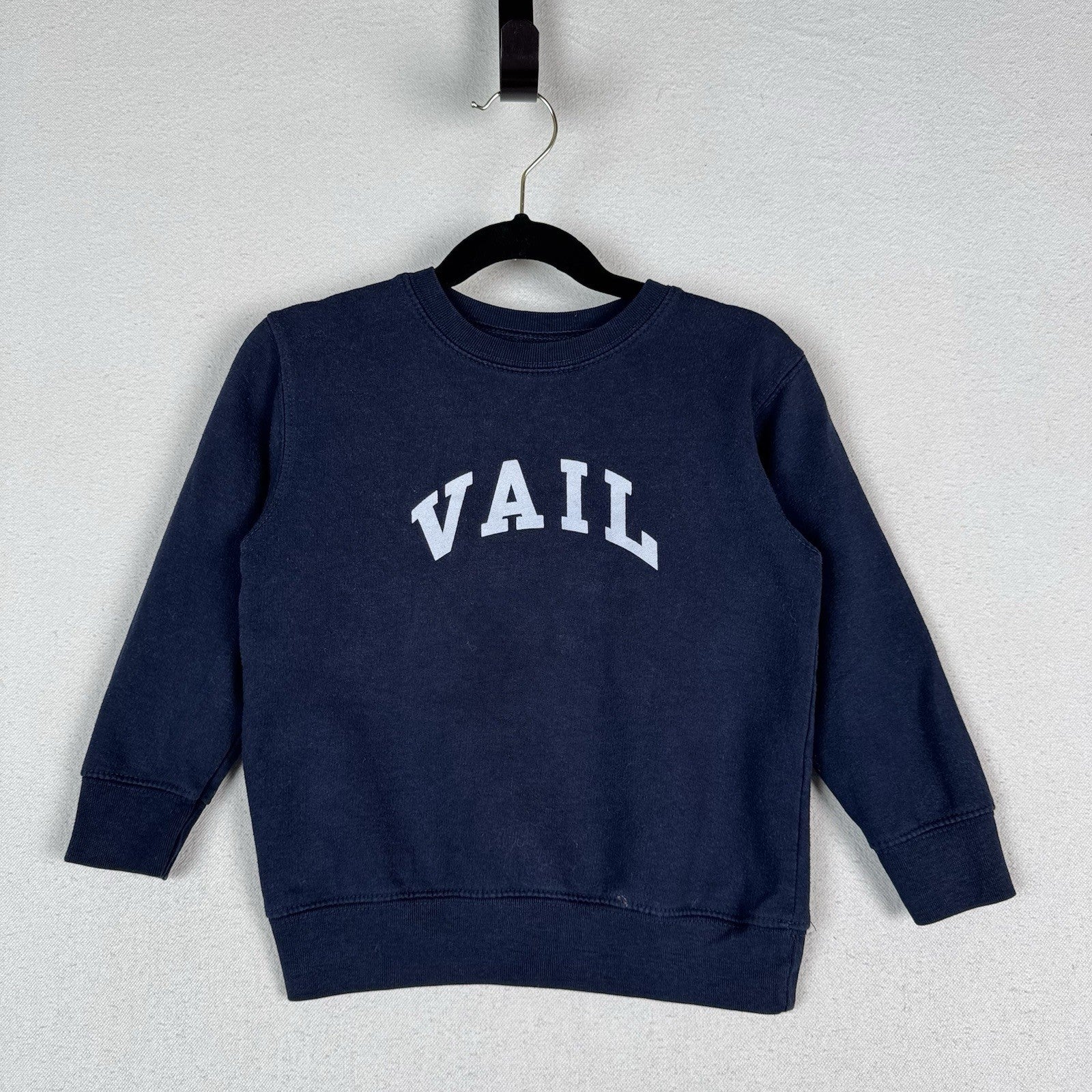 Vintage Lord And Taylor Kids Plaid Pants Blue Vail Sweatshirt Set 4-5T Preppy