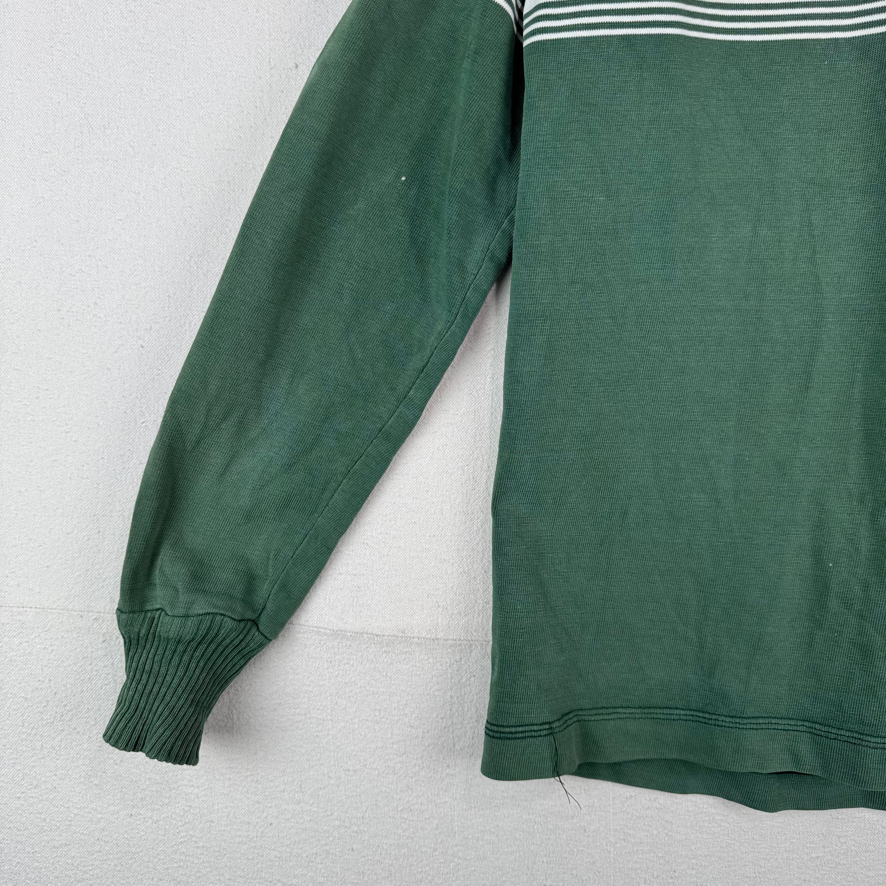 80’s Vtg Dartmouth College Rugged Wear Rugby Shirt Men’s XL Cotton Made in USA