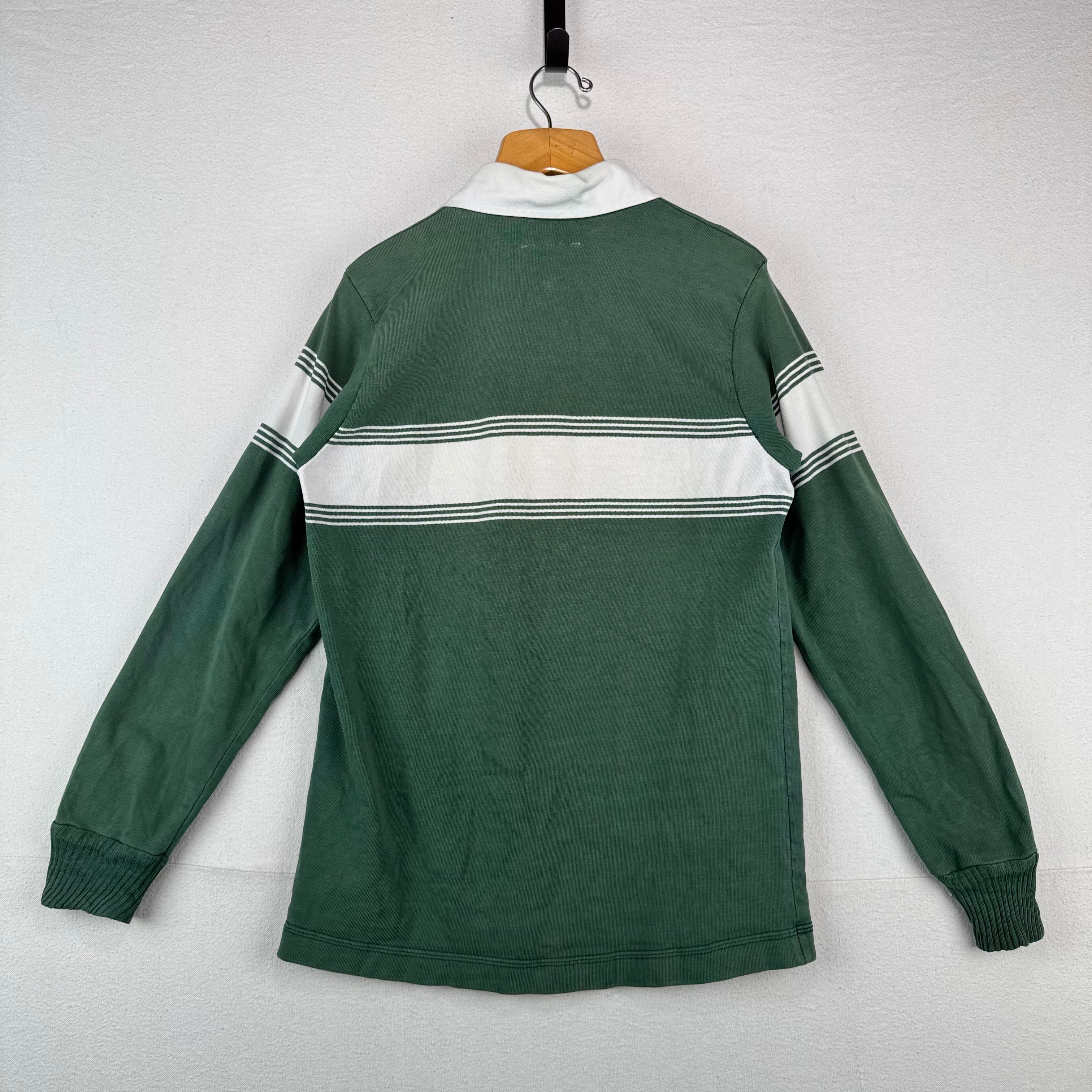 80’s Vtg Dartmouth College Rugged Wear Rugby Shirt Men’s XL Cotton Made in USA