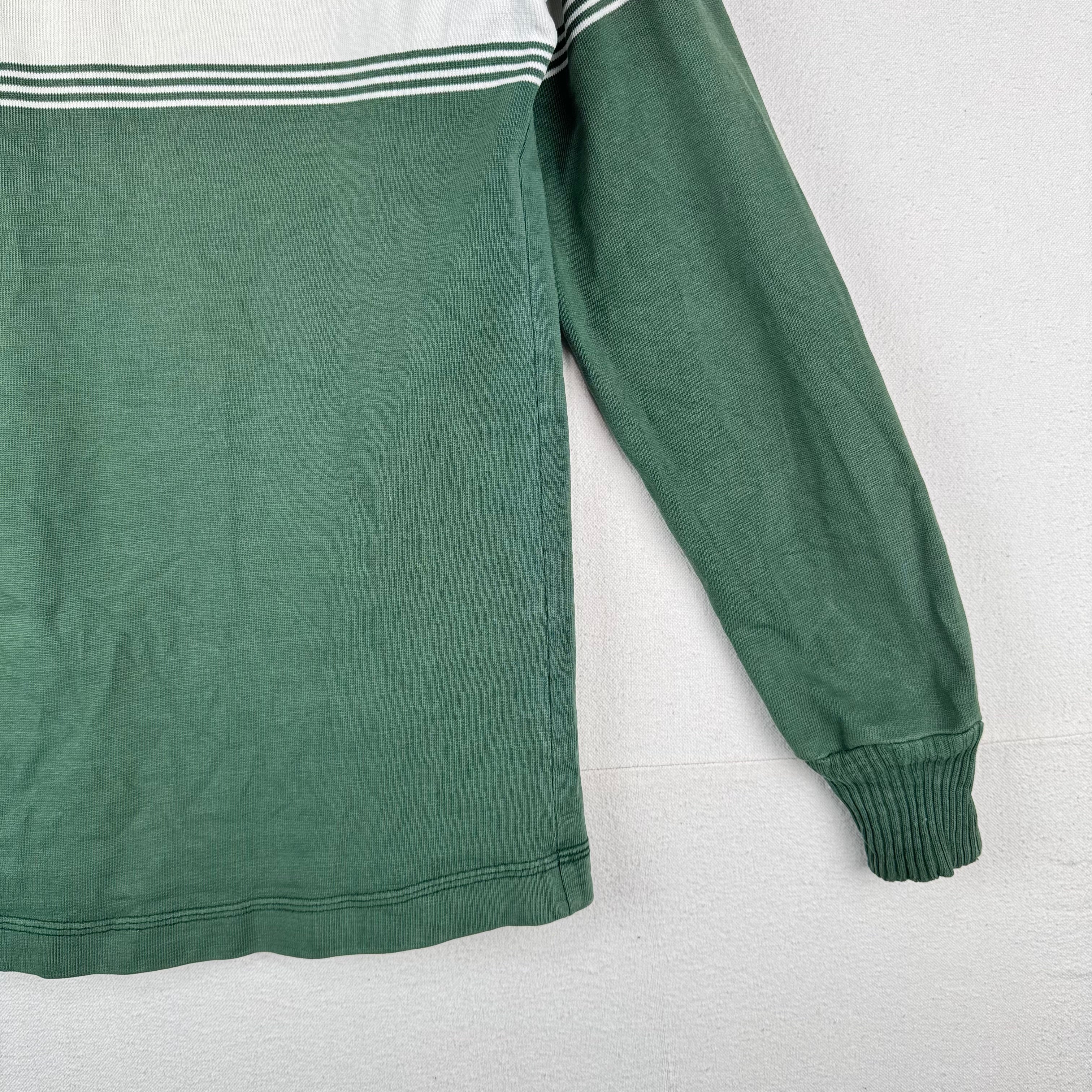 80’s Vtg Dartmouth College Rugged Wear Rugby Shirt Men’s XL Cotton Made in USA