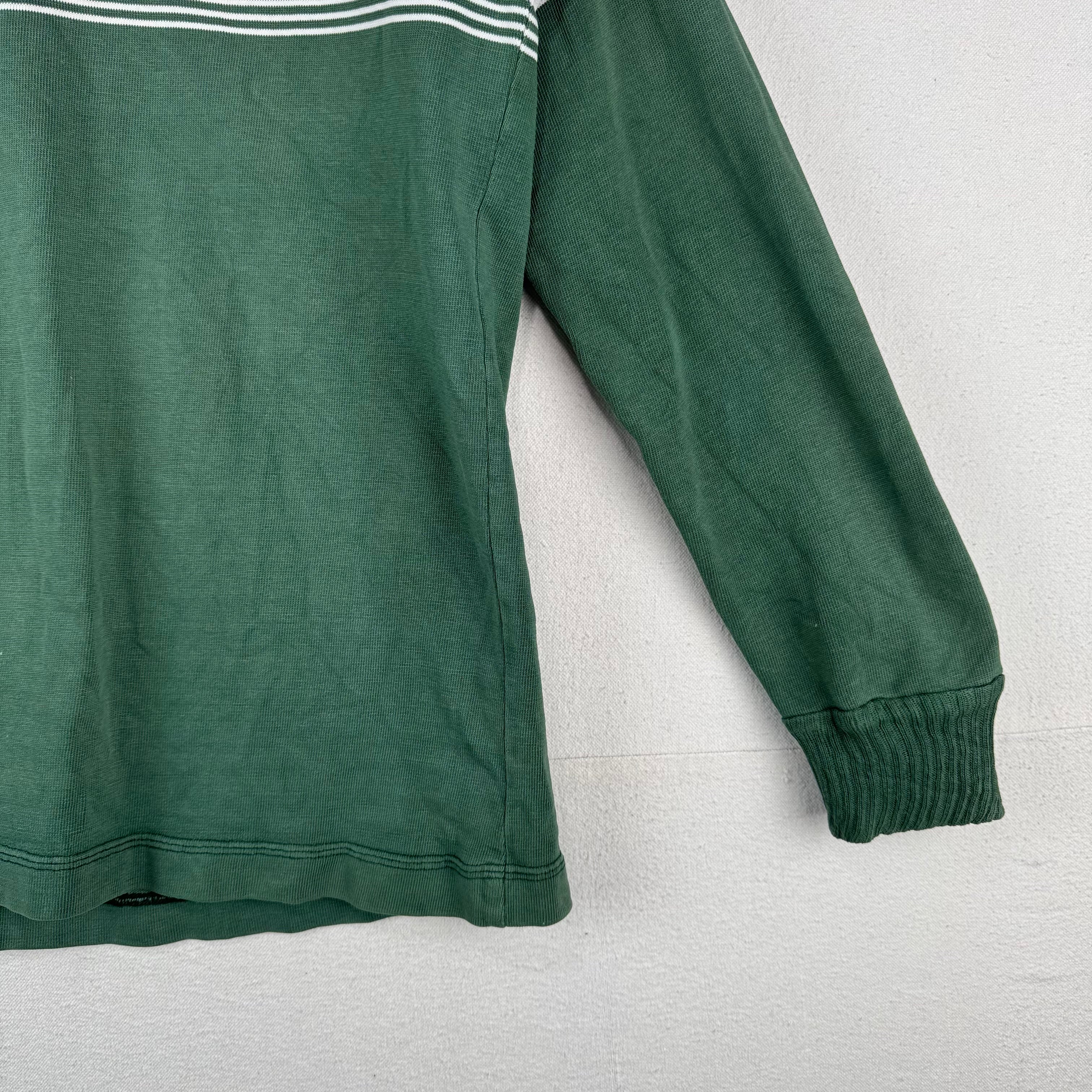 80’s Vtg Dartmouth College Rugged Wear Rugby Shirt Men’s XL Cotton Made in USA